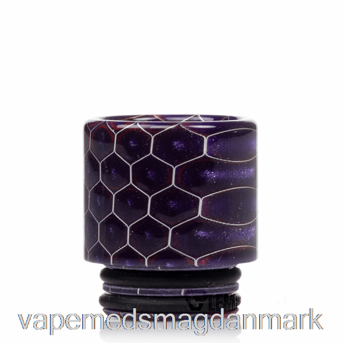 Vape Uden Nikotin Smok Cobra V1 Resin 810 Drip Tip Lilla